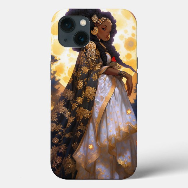 Fantasy Woman African American Art Case-Mate iPhone Case (Back)