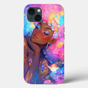 Fantasy Woman African American Art iPhone 13 Case