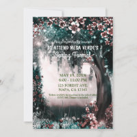 Fantasy Woodland Enchanted Blush Forest Prom Dance