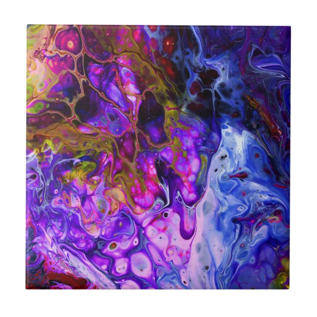 Fantasy World Ceramic Tile (Front)