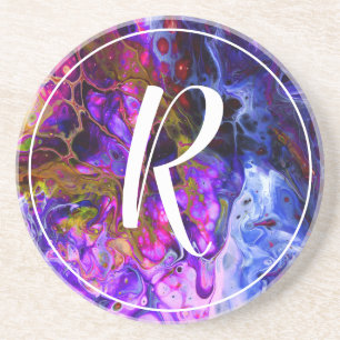 Fantasy World Monogram Coaster