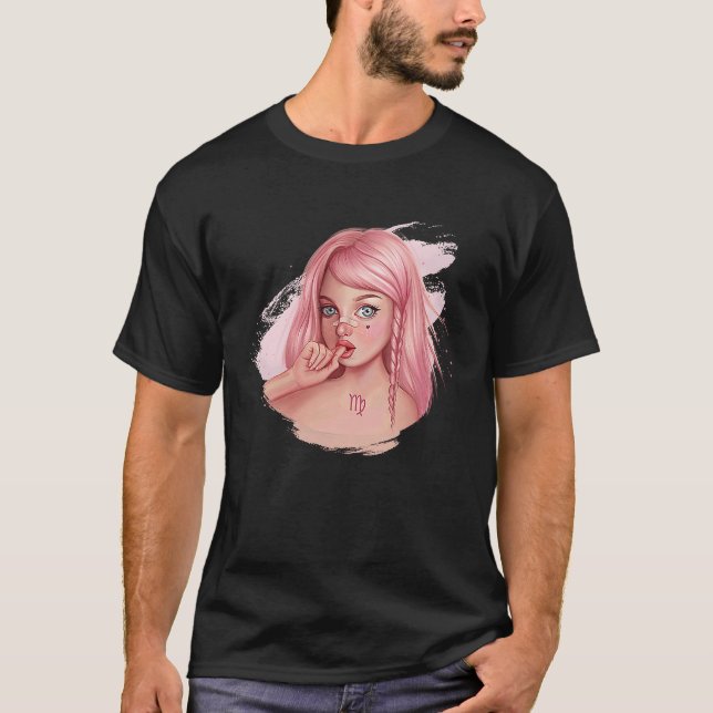 Fantasy Zodiac Virgo T-Shirt (Front)