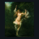 Fantin-Latour - Sarah La Banista Poster<br><div class="desc">Sarah La Banista by Henri Fantin-Latour. For more poster-ready images from Zedign Art Series Book 163 "Henri Fantin-Latour - Paintings & Drawings",  visit https://books.zedign.com/zas/163.html</div>