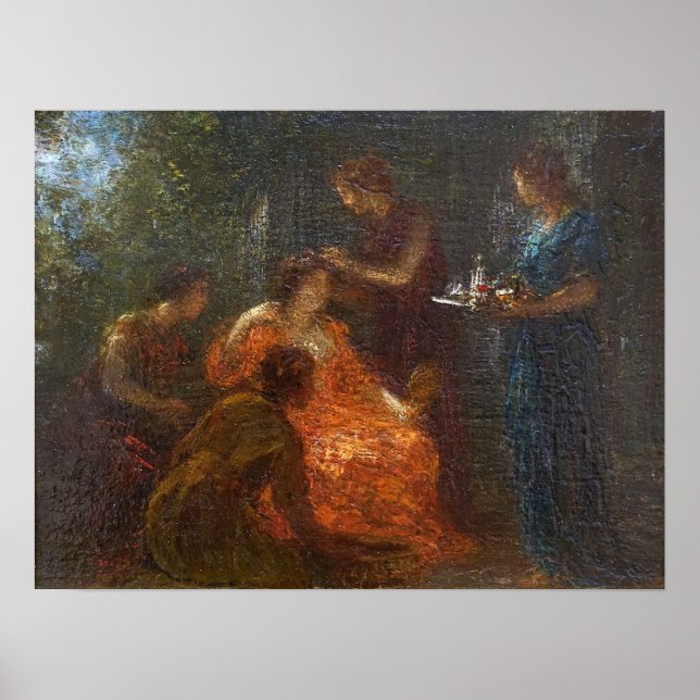 Fantin-Latour - The Toilet Of Venus Poster (Front)