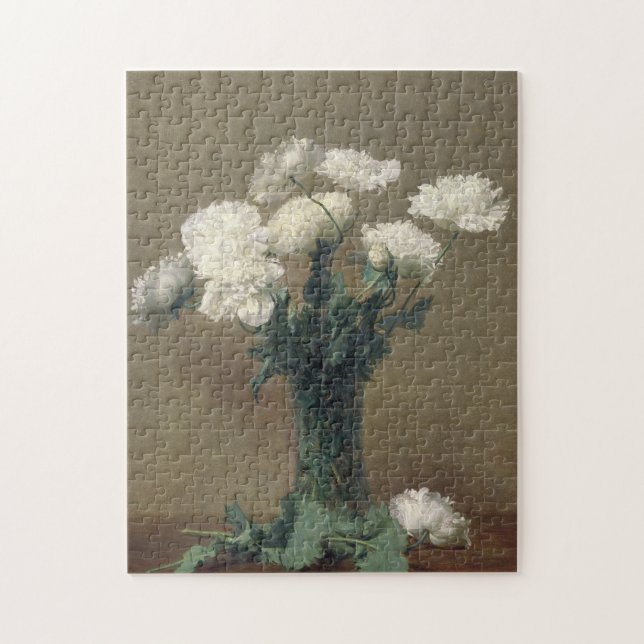 Fantin-Latour's Poppies 1891 Jigsaw Puzzle (Vertical)