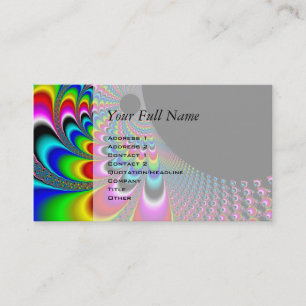 Fanyc - Mandelbrot Fractal Art Business Card