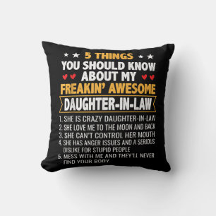 Far And Mother In Law From Daughter In Law Cushion