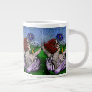 Far away Flower Jumbo Mug