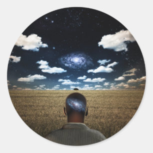 Far Classic Round Sticker