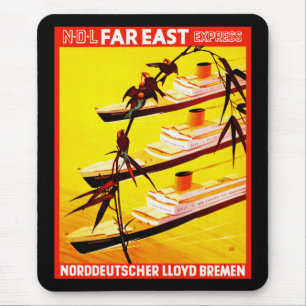 Far East Express Mouse Pad