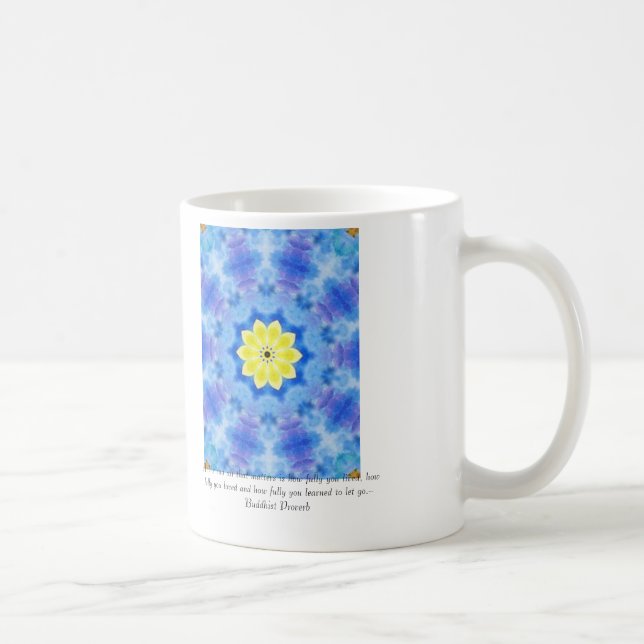 Far Eastern Inspired Tranquillity Mandala Mug (Right)