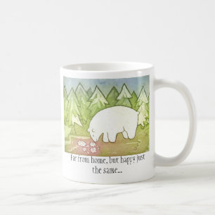 Far from home 1 side. coffee mug