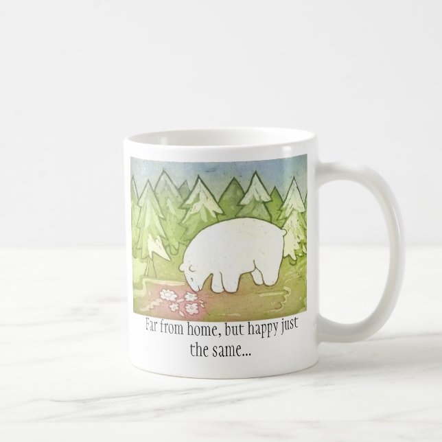 Far from home 1 side. coffee mug (Right)