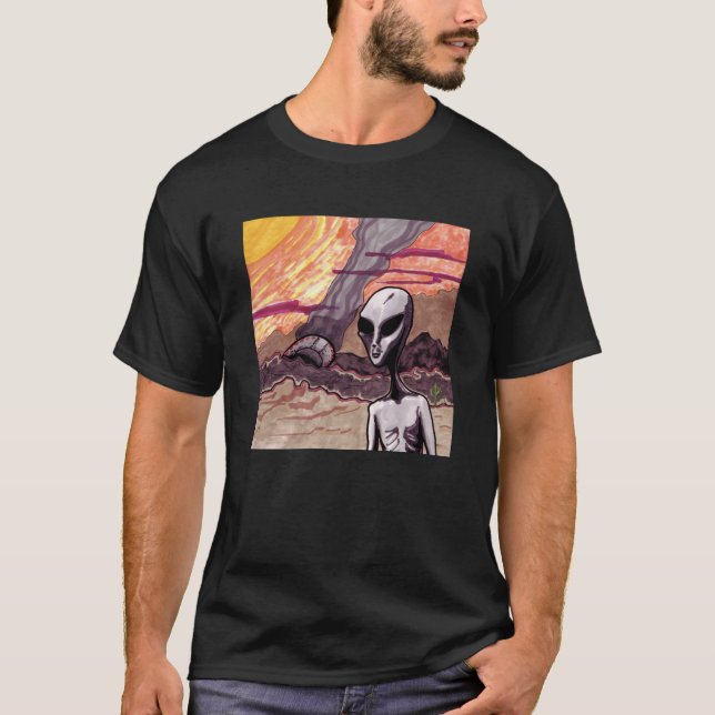 Far From Home - UFO  T-Shirt (Front)