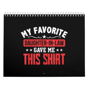 Far In Law  From Daughter In Law  Favourite Calendar