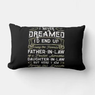 Far In Law Of A Freaking Awesome Daughter In Law Lumbar Cushion