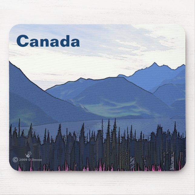 Far North Summer Mouse Pad (Front)