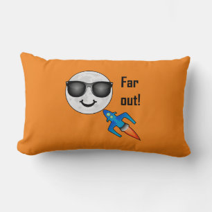 Far Out Design - Lumbar Pillow 13" x 21"