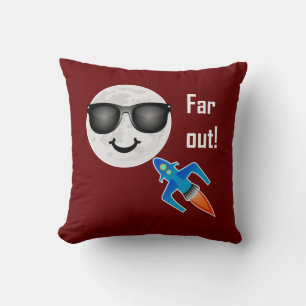 Far Out Design - Throw Pillow 16" x 16"
