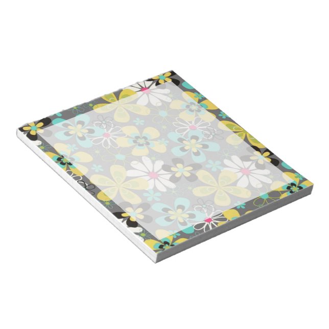 Far Out Floral Notepad (Angled)