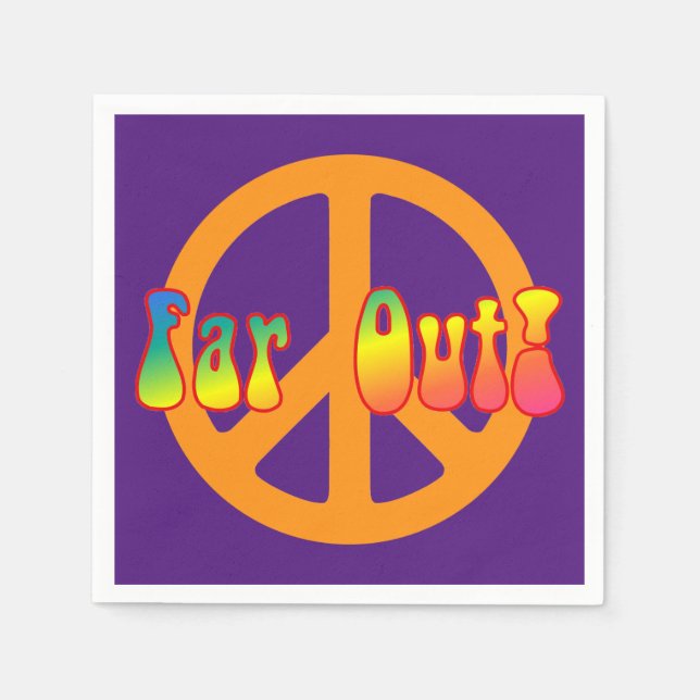 Far Out! Napkin (Front)