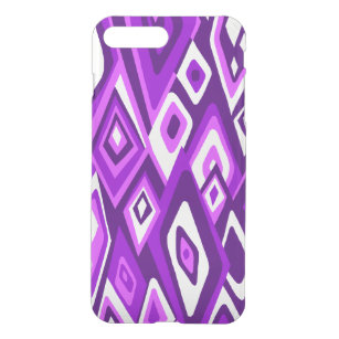 Far Out Retro Abstract Psychedelic - Purple  iPhone 8 Plus/7 Plus Case