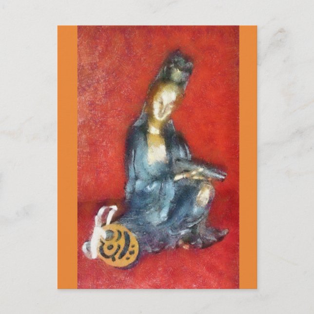 Far reaching meditation postcard (Front)