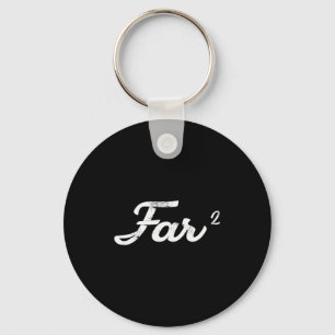 Far Squared Farfar Swedish Or Danish Grandpa Funny Key Ring