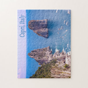 Faraglioni Rocks , Capri Italy Jigsaw Puzzle