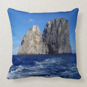 Faraglioni Stacks, Isle of Capri - Naples - Italy Cushion
