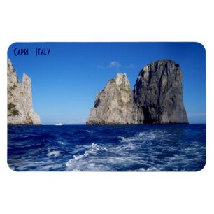 Faraglioni Stacks, Isle of Capri - Naples - Italy Magnet