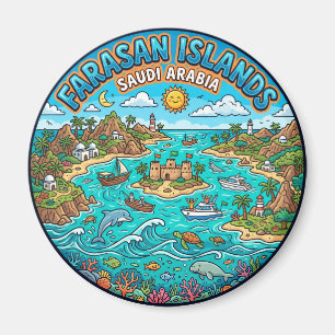 Farasan Islands Saudi Arabia Magnet