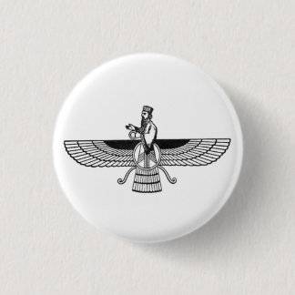 faravahar 3 cm round badge