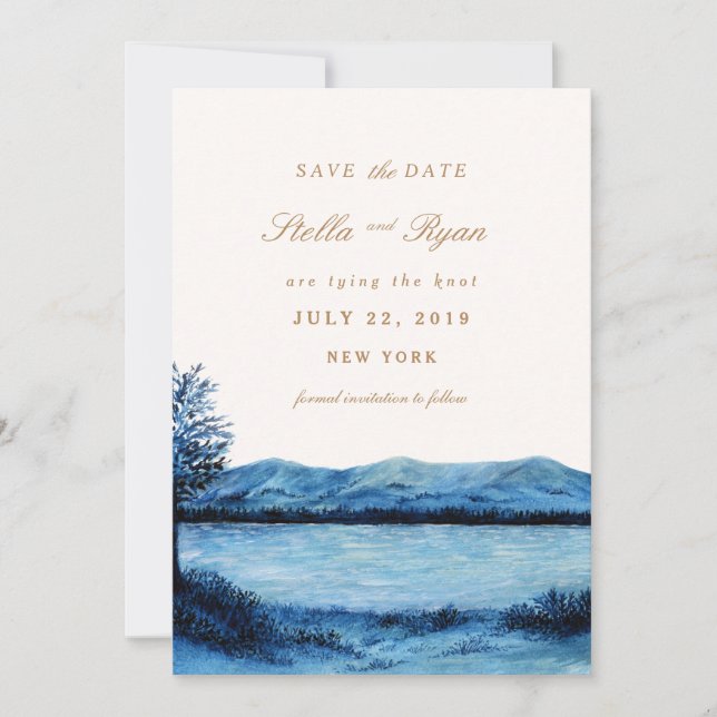 Faraway / Save the Date Card (Front)