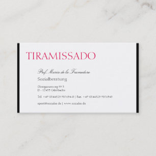 Farbe und Linie Business Card