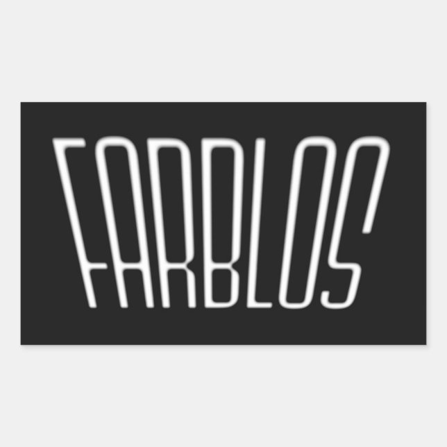 Farblos sticker (Front)