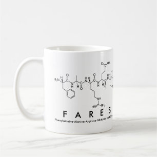 Fares peptide name mug