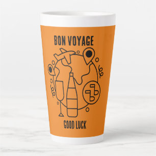 Farewell Bon Voyage Party Latte Mug