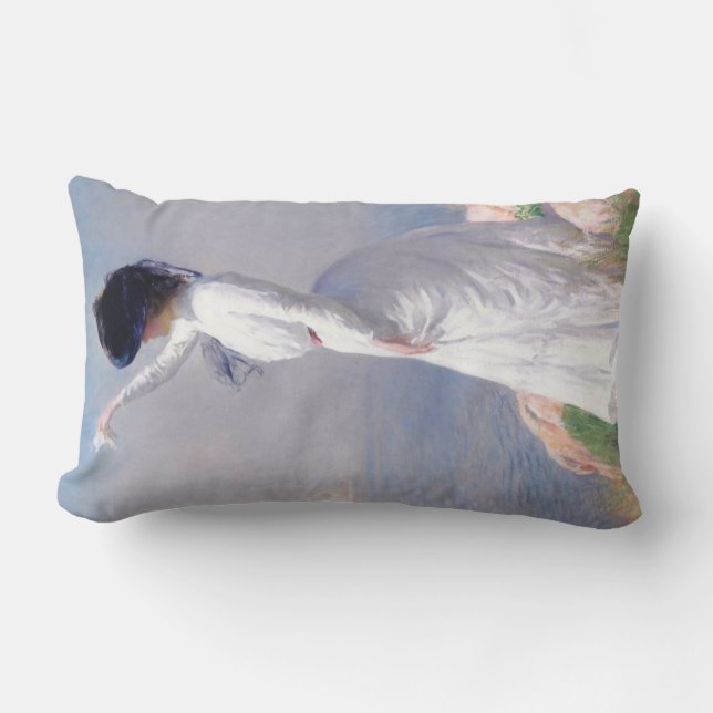 Farewell (by Joseph DeCamp) Lumbar Cushion (Front)