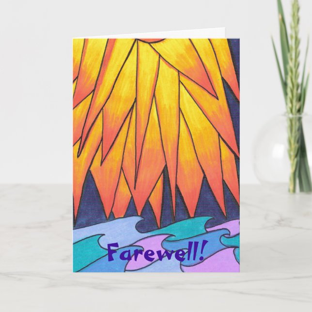 Farewell! Card (Front)