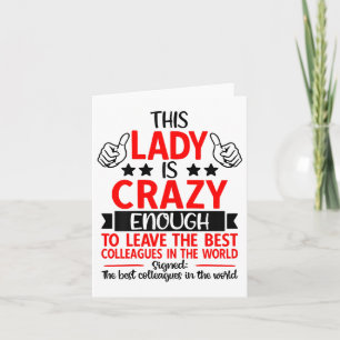 Farewell Coworker Leaving Job, Coworker Going Away Card