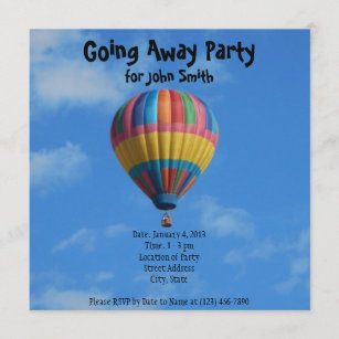 Farewell/Going Away Party Invitation