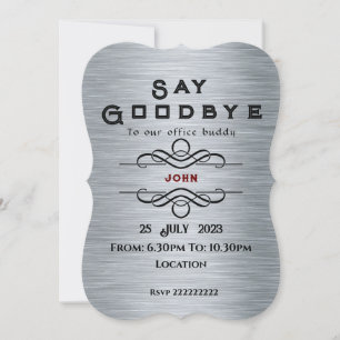 Farewell  invitation