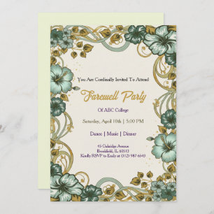Farewell Invitation Template