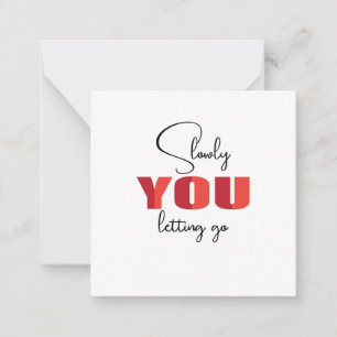 Farewell Letter Love Card