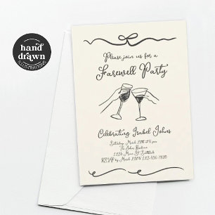 Farewell Party Invitation for Woman or Man