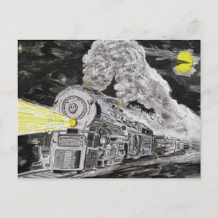 Farewell To Steam Postcard