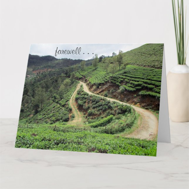 farewell tracks big card (Front)