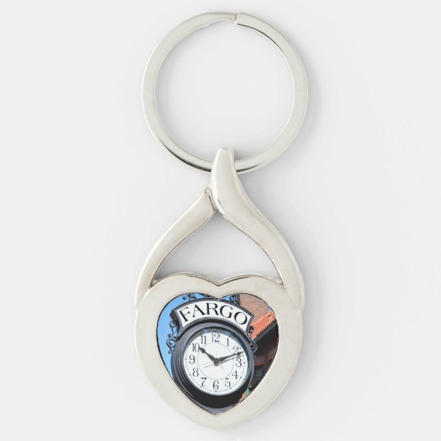 Fargo Clock Key Ring (Front)