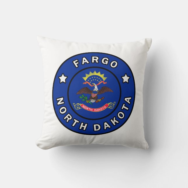 Fargo North Dakota Cushion (Front)